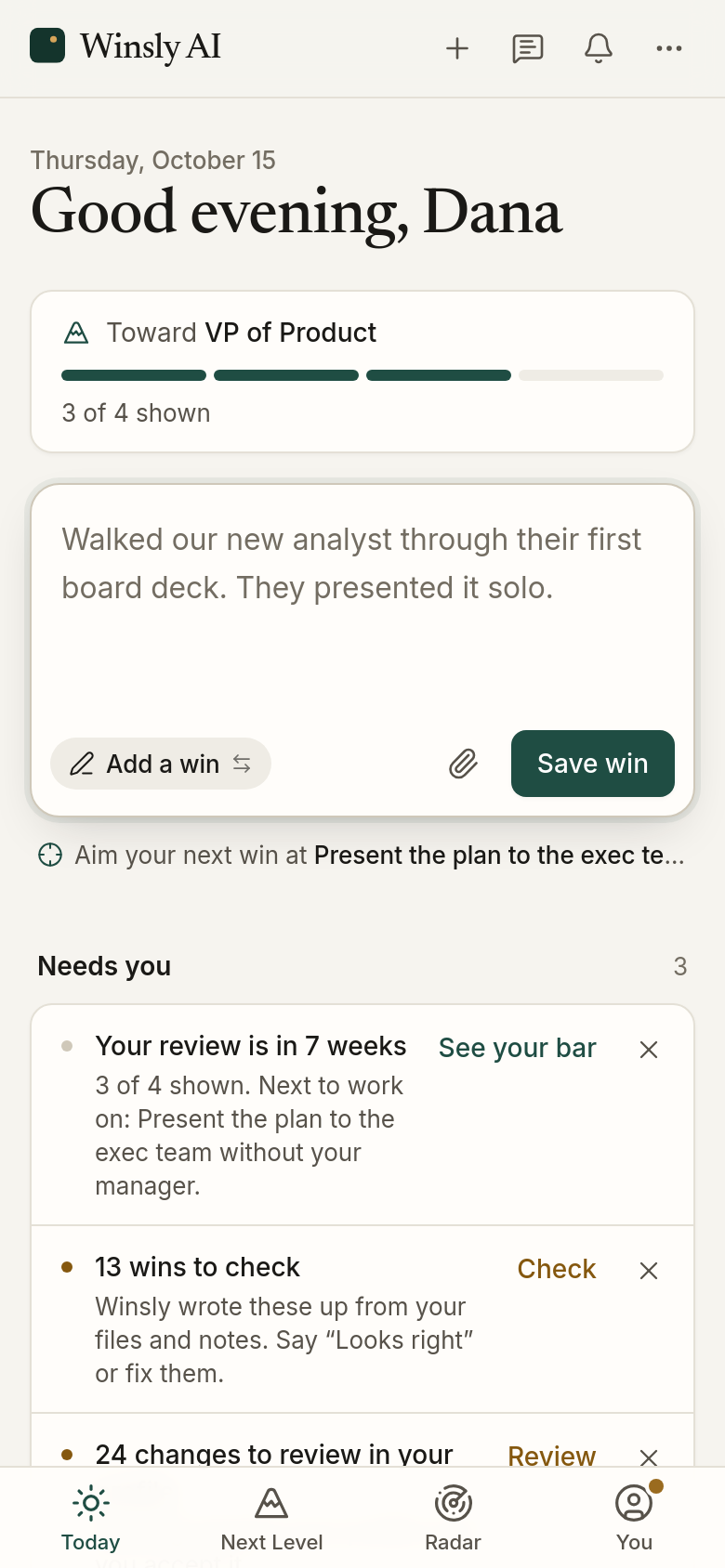 Today on a phone, in the browser